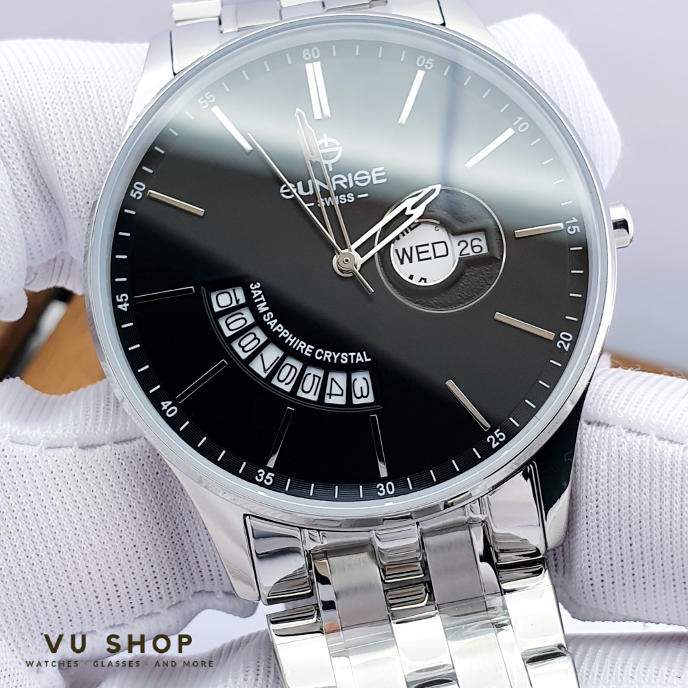 ĐỒNG HỒ NAM SUNRISE 1127SA -  KÍNH SAPPHIRE