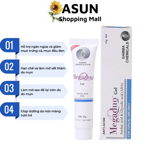 Gel mờ thâm megaduo ms hiệu quả 15g