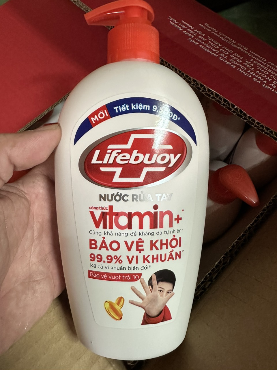 CHAI RỬA TAY LIFEBUOY 500G