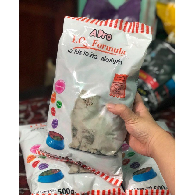 Thức Ăn Mèo Nhập Khẩu Thái Lan 500gr Apro IQ Formula