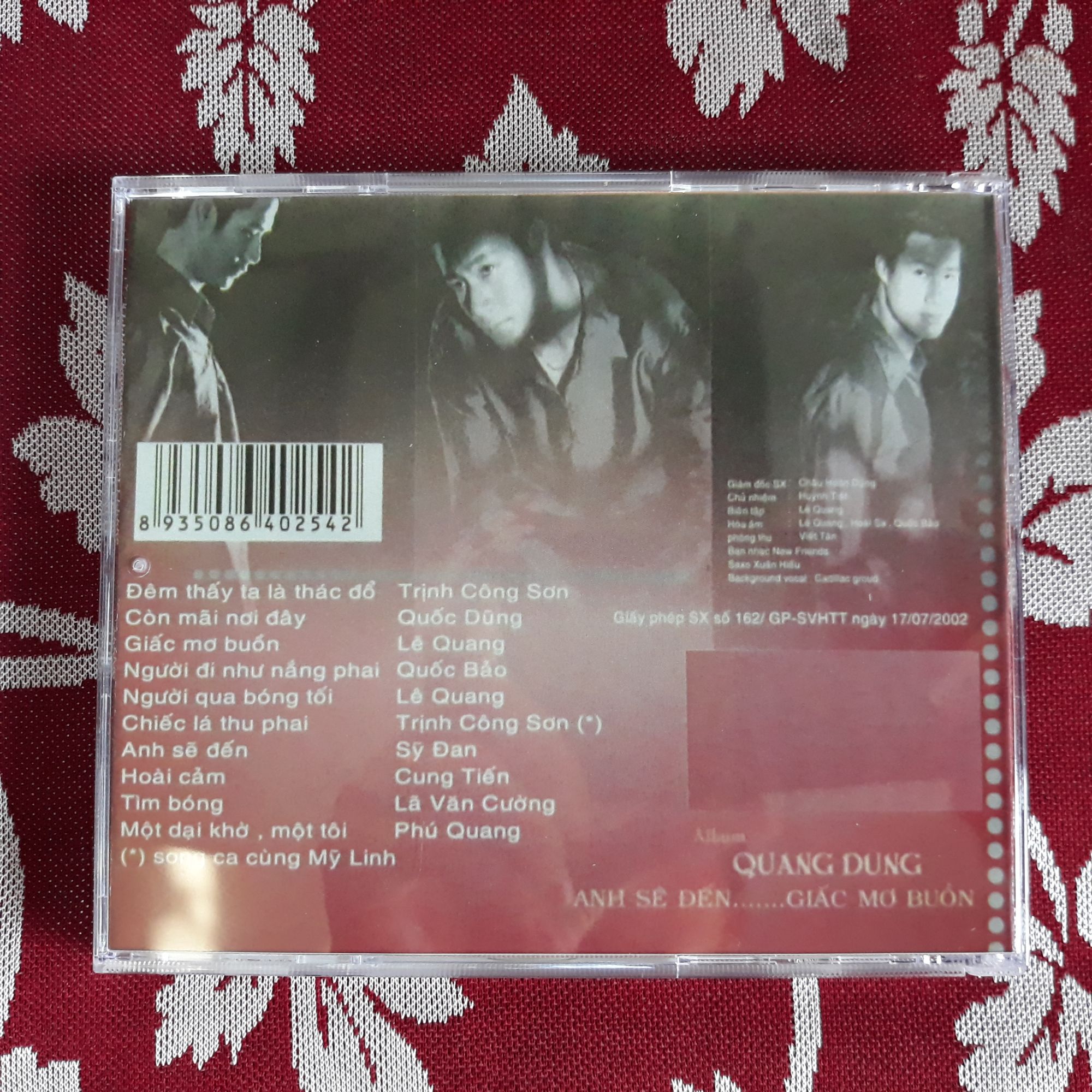 Bộ 3 cd Quang Dũng Mitsubishi phono