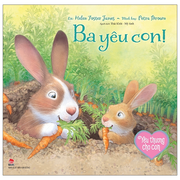 Fahasa - yêu thương cho con: ba yêu con