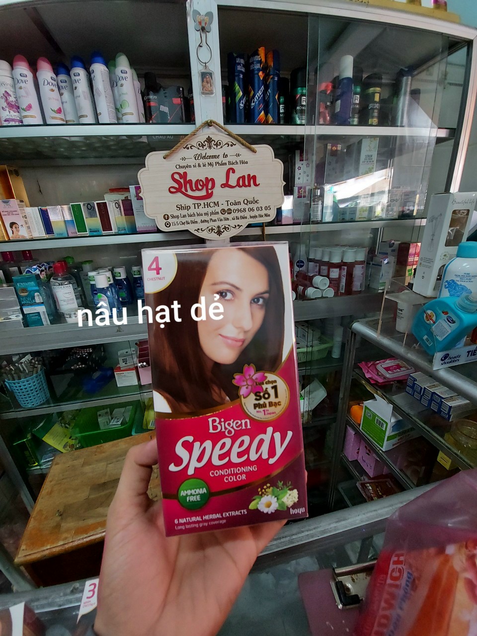 Kem nhuộm tóc Bigen Speedy số 2,3,4,5,6,7