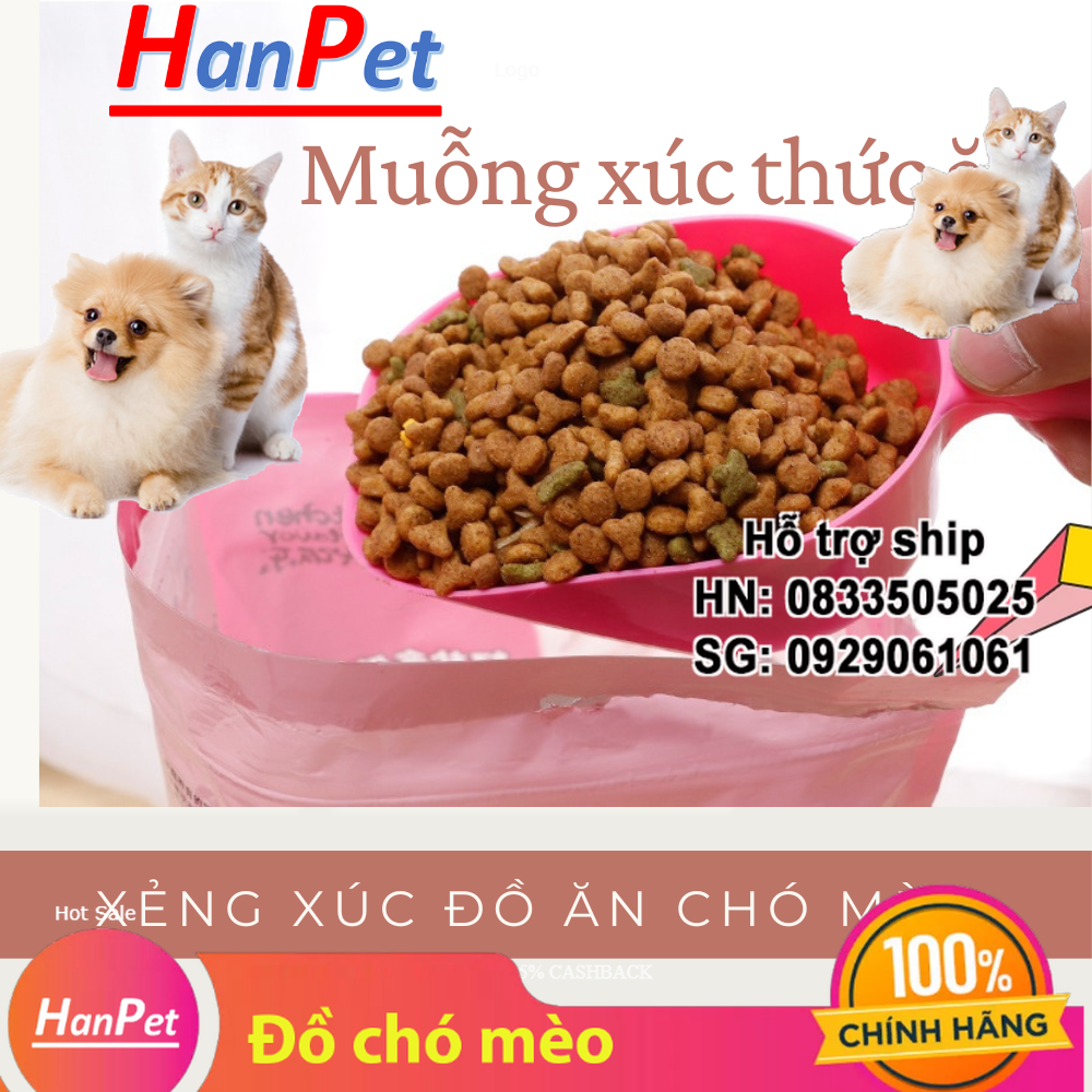 Hót phân mèo (3 loại) xẻng nhựa xúc cát vệ sinh mèo muỗng thức ăn xẻng hốt mini kèm chổi