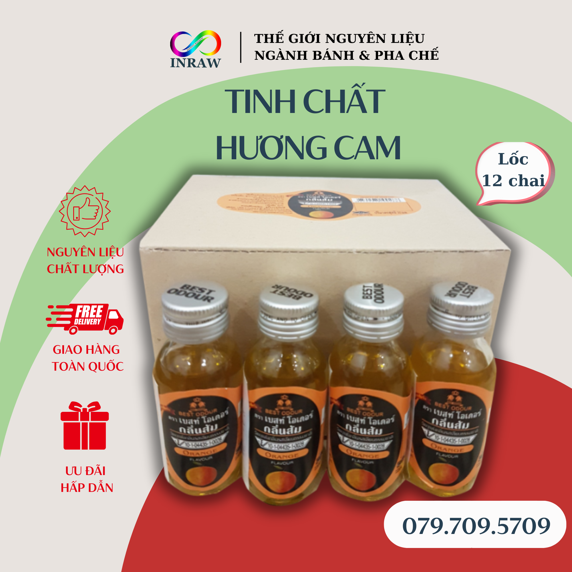 Hương Cam Best Odour Thái Lan 30ml