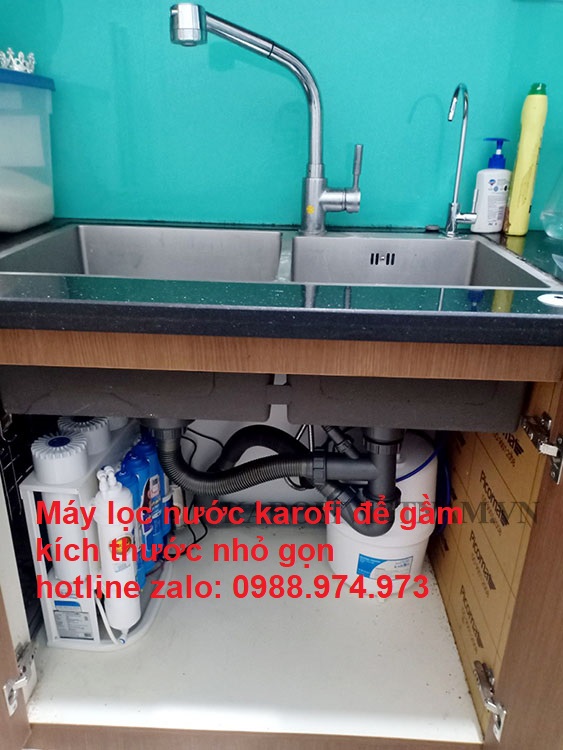 Máy lọc nước karofi dể gầm 8 lõi ERO 80