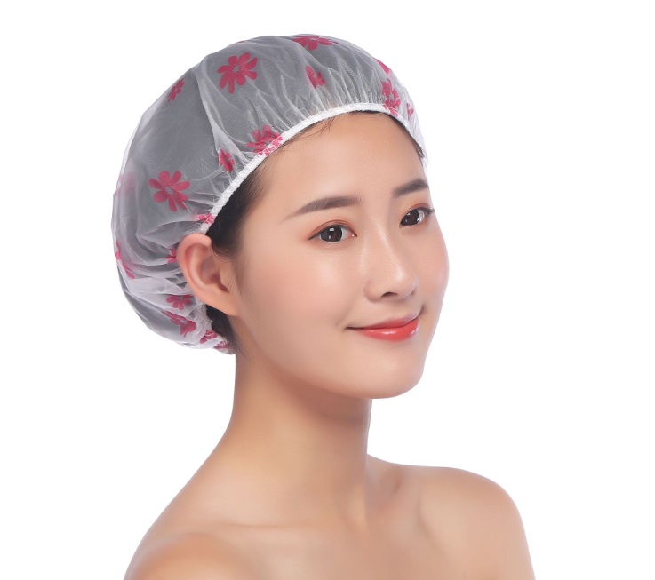 Nón trùm ủ tóc hấp dầu hoặc tắm (màu ngẫu nhiên)
