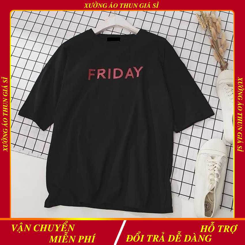 [HCM] Áo thun 7 ngày trong tuần - Áo thun tay lỡ form rộng nam nữ Oversize.