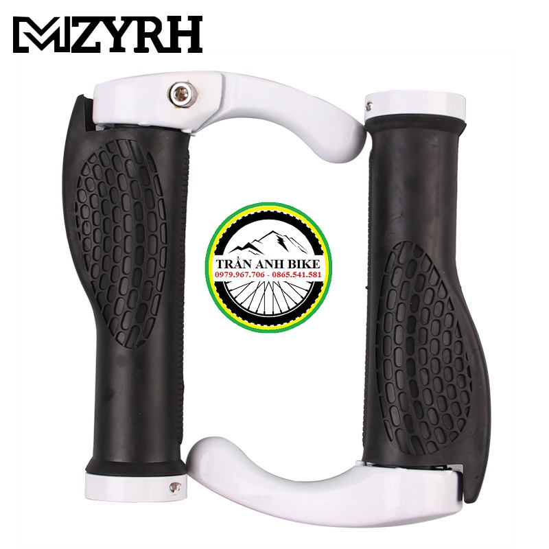 Tay Nắm Su Sừng Trâu Chống Mỏi Xe Đạp