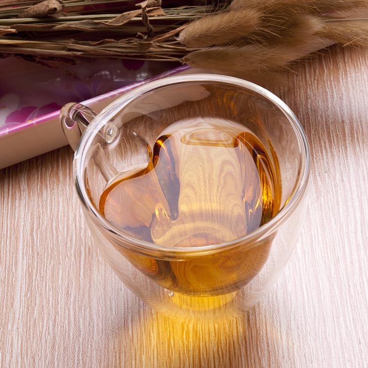 Ly trái tim thủy tinh cao cấp siêu dễ thương