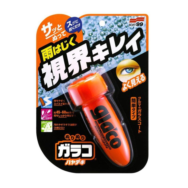 CHAI PHỦ NANO KÍNH Ô TÔ- GLACO ROLL ON - SOFT99 JAPAN