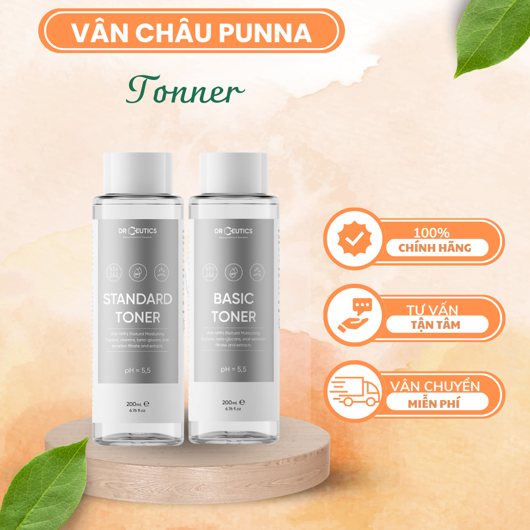 [Chính Hãng] DRCEUTICS Basic Toner Và Standard Toner Cấp Ẩm Cho Da (200ml)
