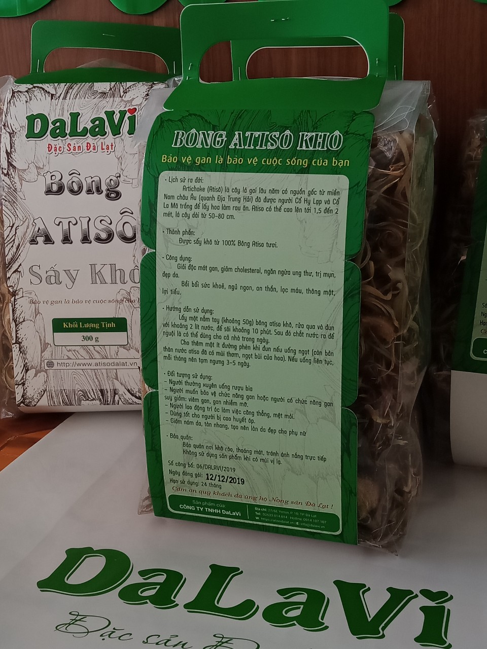 Bông Atisô khô Đà Lạt (loại 1) 200gr