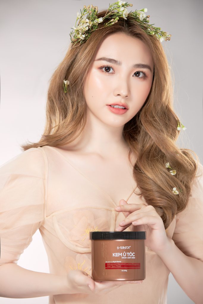 Kem Ủ Tóc Nhân Sâm Đào S-White 500g