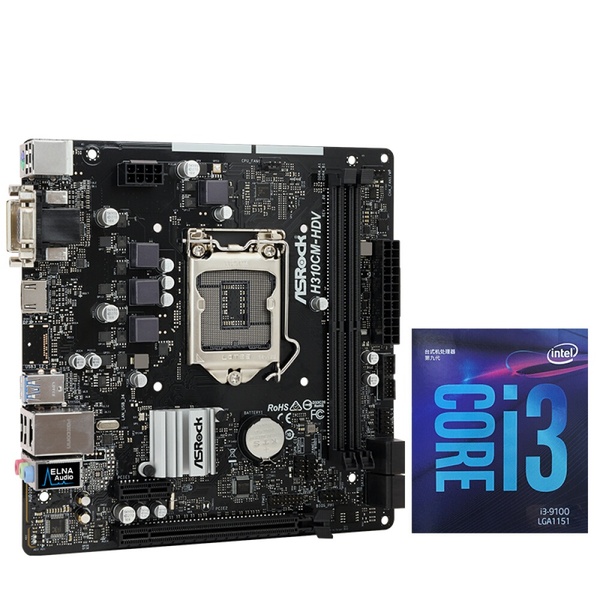 Mainboard ASRock H310CM-HDV Chính Hãng