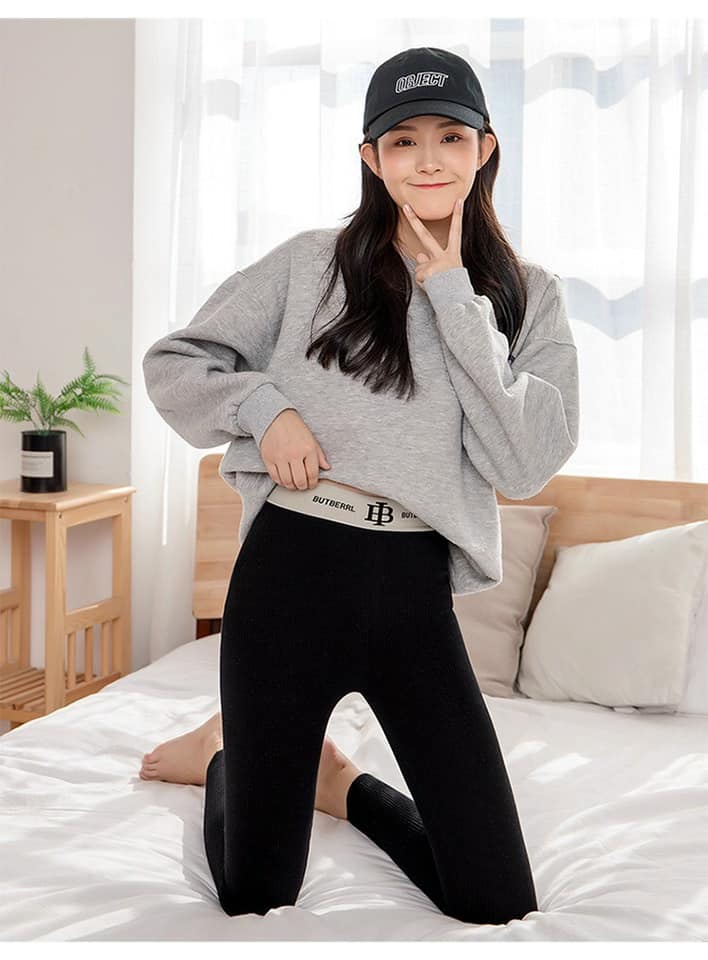 Quần lót lông cạp chữ B, quần legging nữ hàng cao cấp