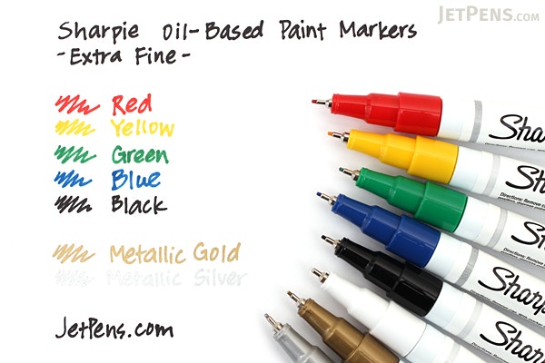 Bút sơn dầu vẽ lên mọi bề mặt Sharpie Oil Based - Ngòi Medium 1.5mm