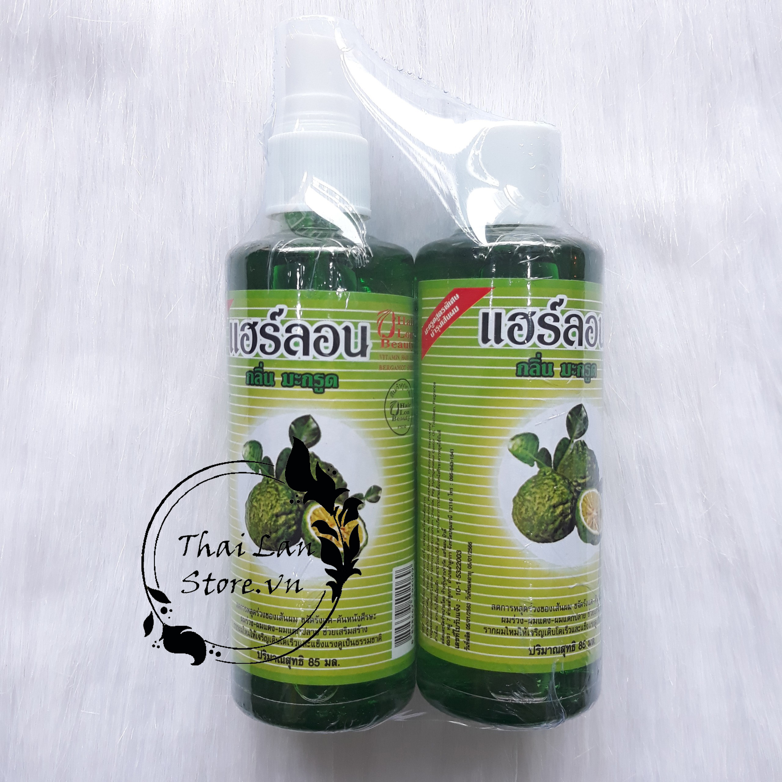 Tinh Dầu Bưởi BERGAMOT Thái Lan (SET 2 Chai - THỦY TINH)