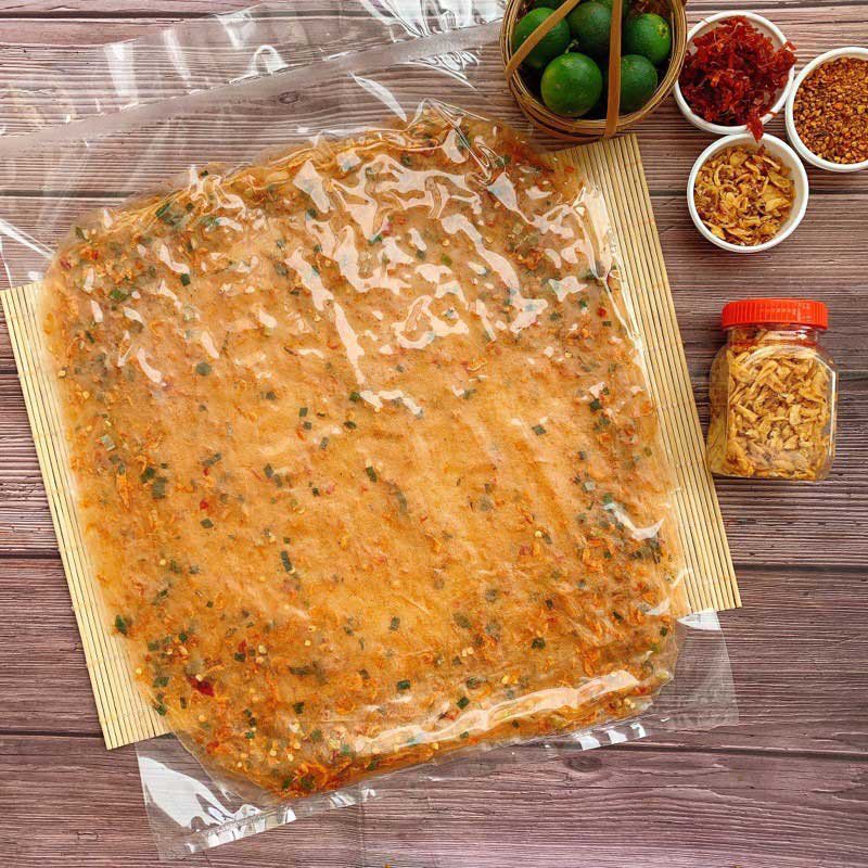 Bánh Tráng Dẻo Tôm Cay Tây Ninh - Túi 500gr