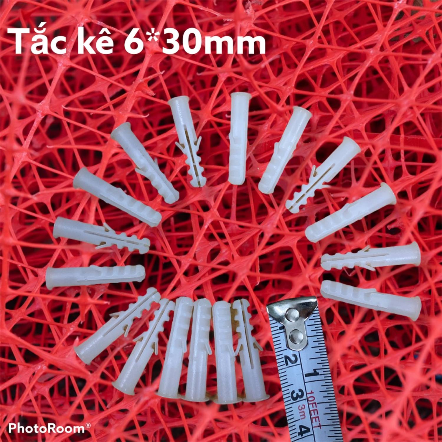Tắc kê nhựa 6*30mm