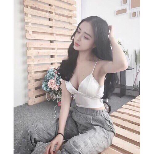 Áo bra lụa 2 dây siêu mảnh, siêu hot