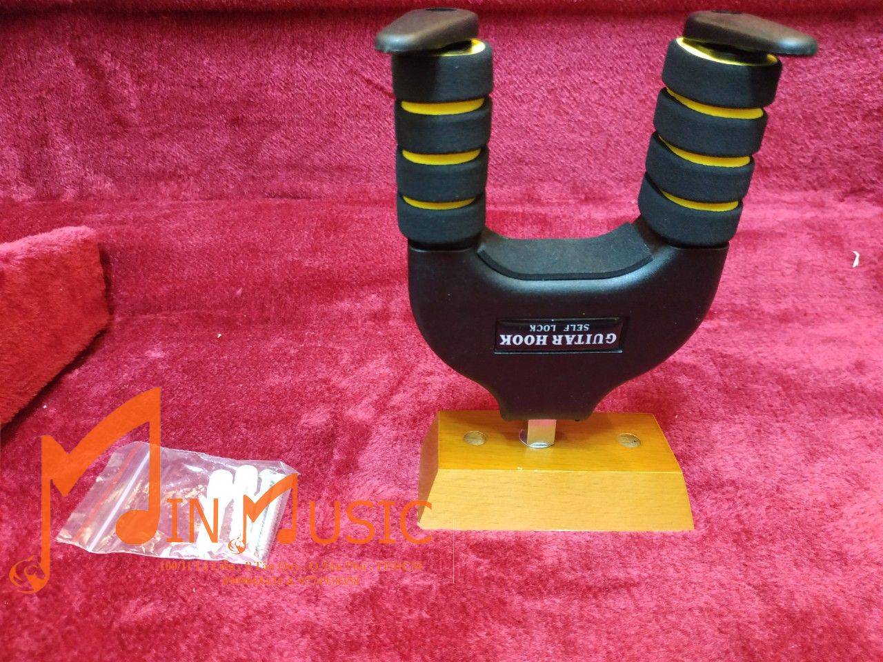 Giá treo đàn Guitar đế gỗ ( bắt lên tường )