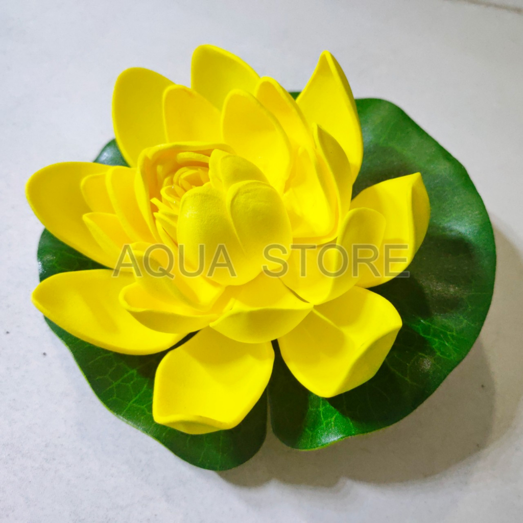 Beautiful 15cm Fake Lotus Flower That Drops Water into a Bowl