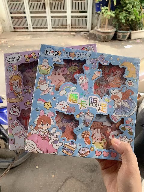 Hộp Sticker 100 Tấm