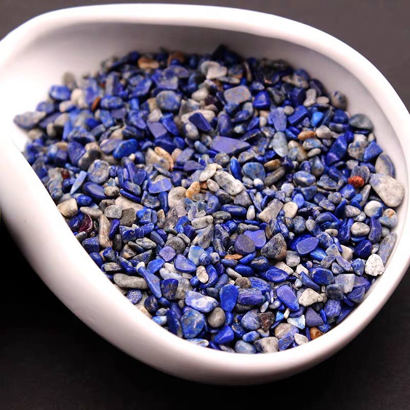 [HCM]Đá thạch anh màu xanh dương vụn 100% tự nhiên