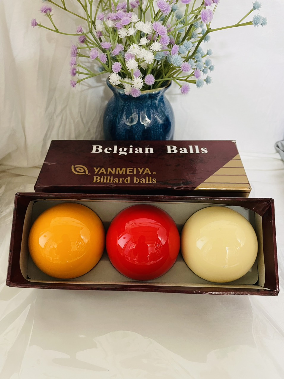 Bộ bóng bida líp (3 bóng) 61.5mm