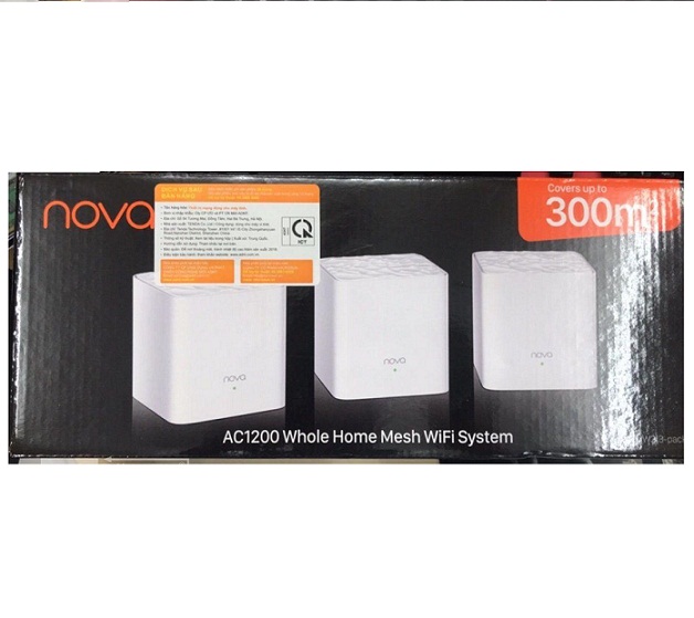 Bộ 3 Cái Phát Wifi Dạng Lưới Mesh Ten da Nova MW3 AC1200