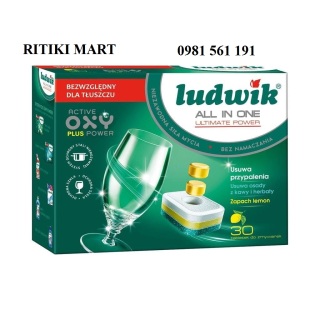 Hàng chính hãng Viên rửa bát Ludwik all in one- 30 viên, sản xuất tại Ba thumbnail