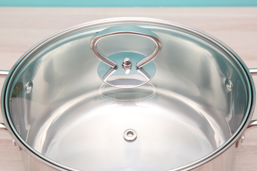 BỘ 3 NỒI INOX 5 ĐÁY SUNHOUSE SHG788 (DÙNG TRÊN MỌI LOẠI BẾP)