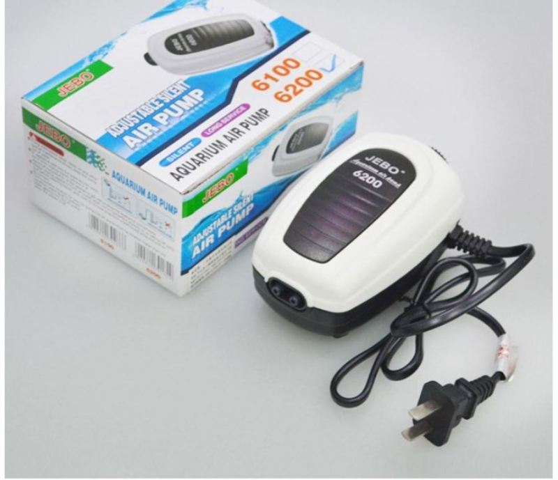 Sủi oxi siêu êm Jebo 2 vòi cho bể cá (tặng full đồ)