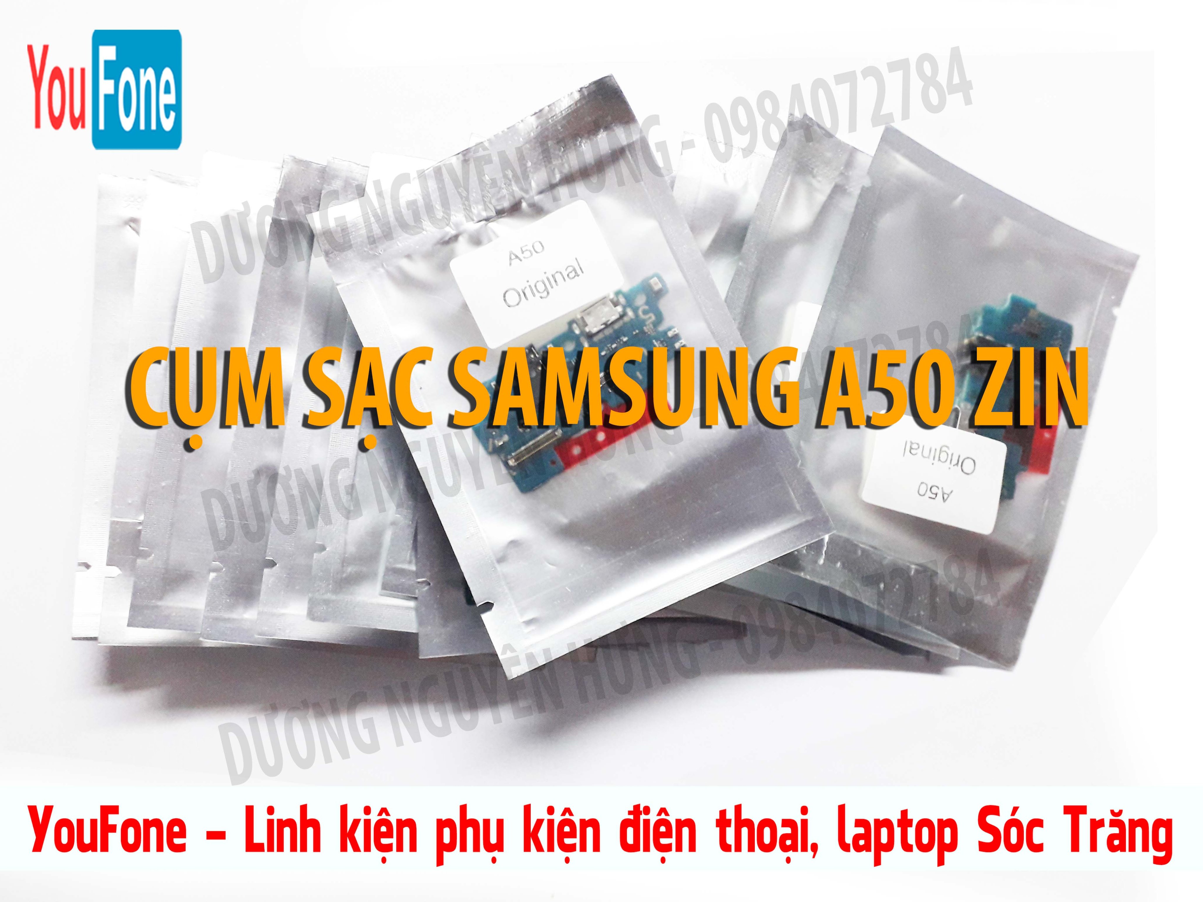 CỤM SẠC SAMSUNG A50 ZIN