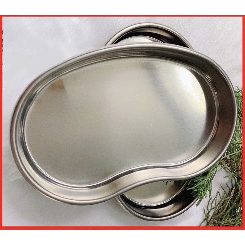 [LOẠI 1] Khay Quả Đậu Nông, Khay Hạt Đậu Inox