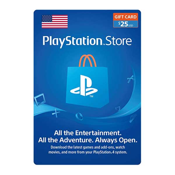 Thẻ PSN hệ Us ( Psn gift card us )