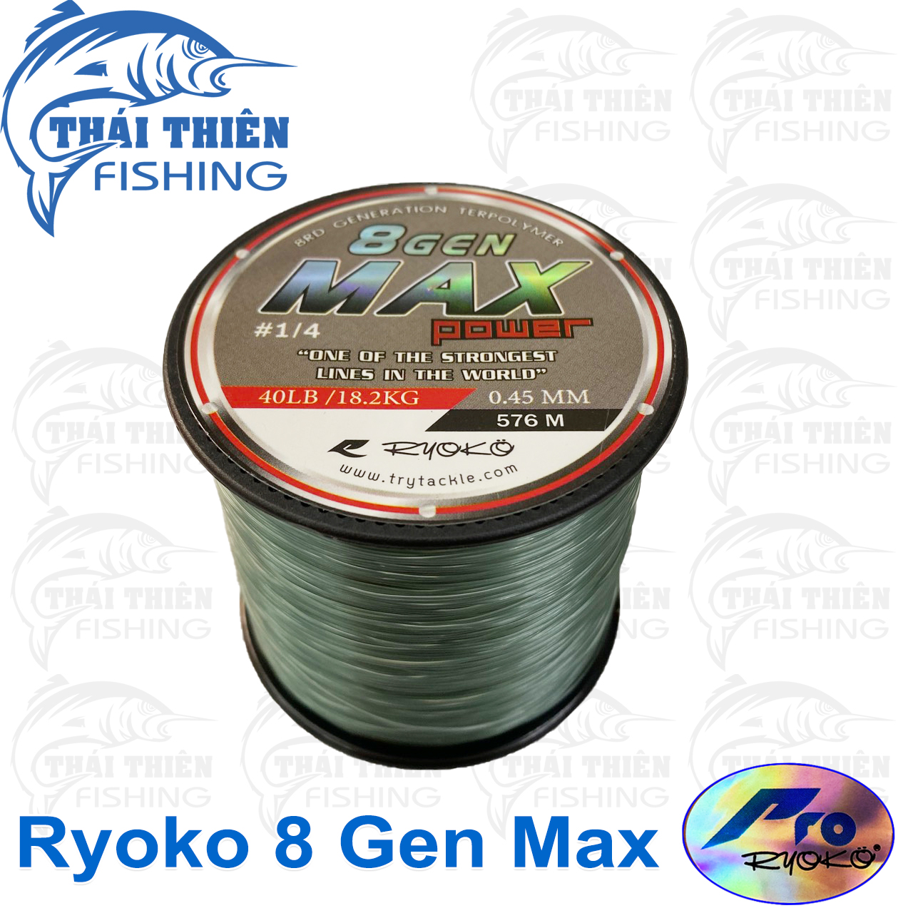 Dây Cước Câu Cá Ryoko 8 Gen Max PRO