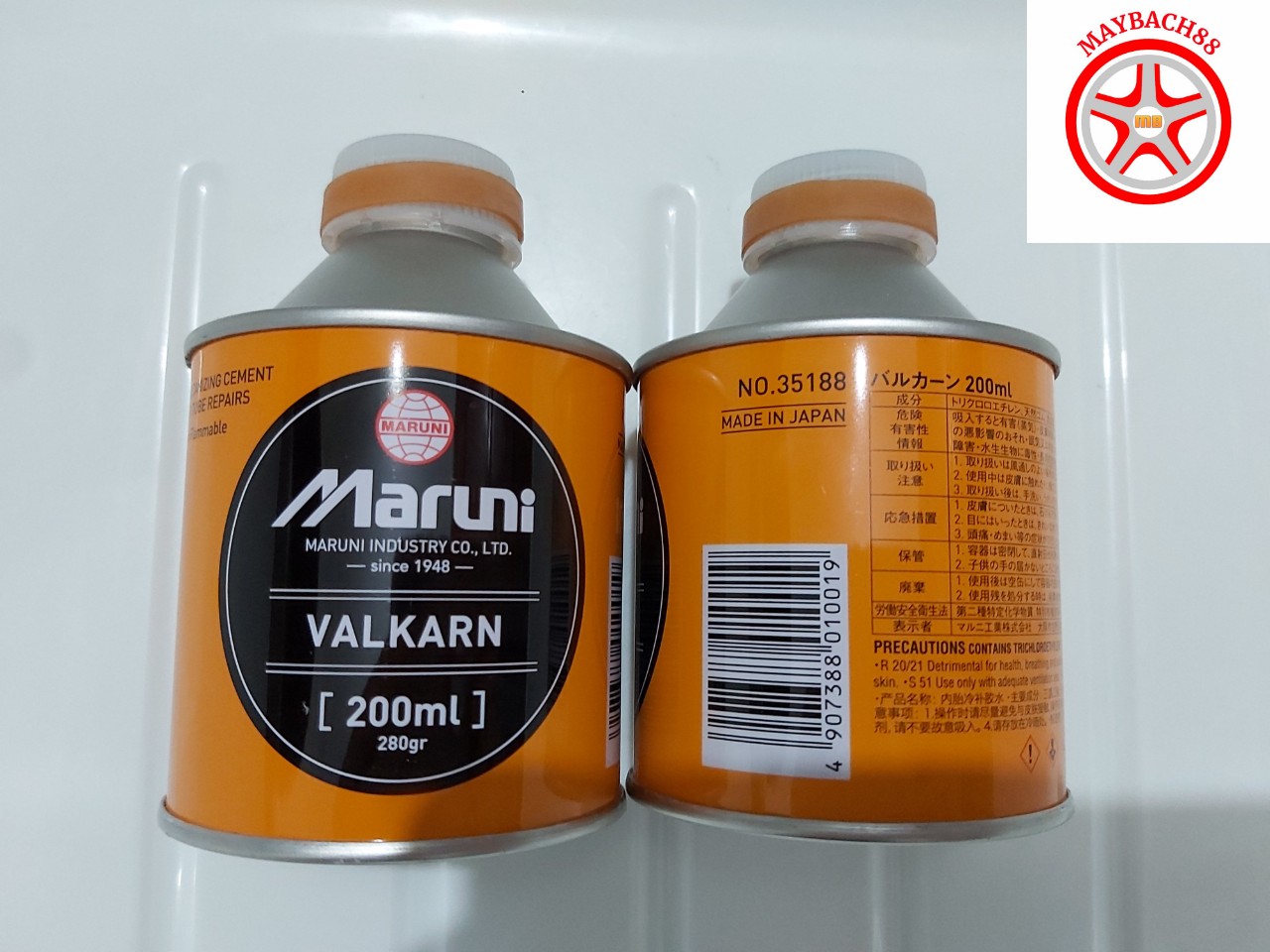 Keo vá săm (Valkarn) Maruni của Nhật Bản - Lọ 200ml