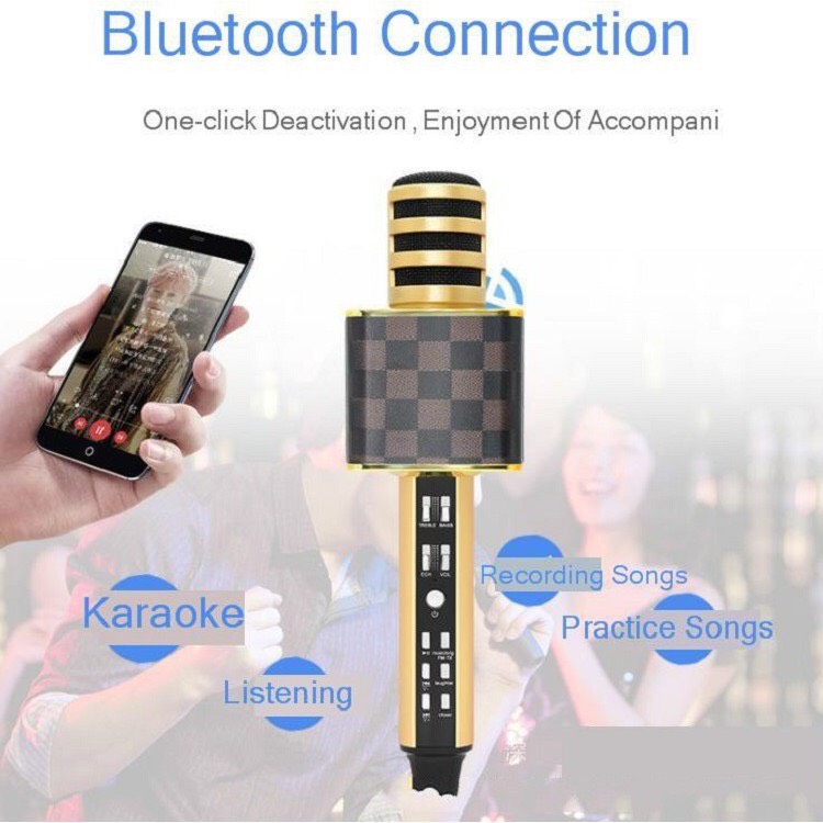 MICRO KARAOKE BLUETOOTH SD18 mới nhất cao cấp
