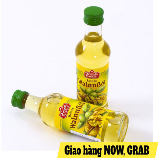 Dầu óc chó nguyên chất Kunella Feinkost Đức 100ml