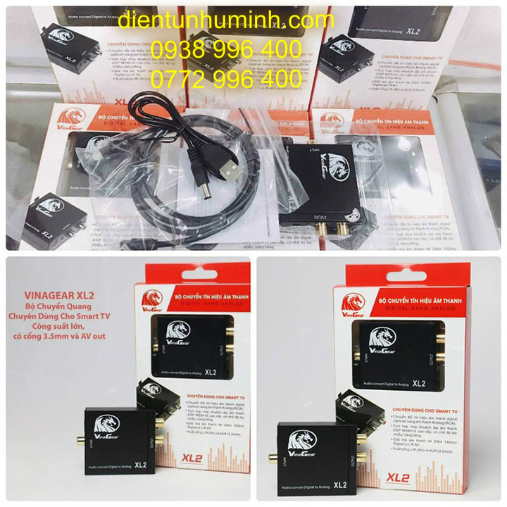 Bộ chuyển đổi tín hiệu Optical To Av