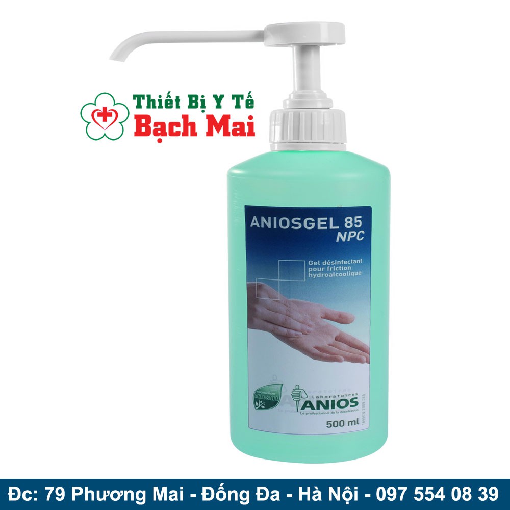 Dung Dịch Rửa Tay Khô Sát Khuẩn Anios 500ml - Nhập Pháp