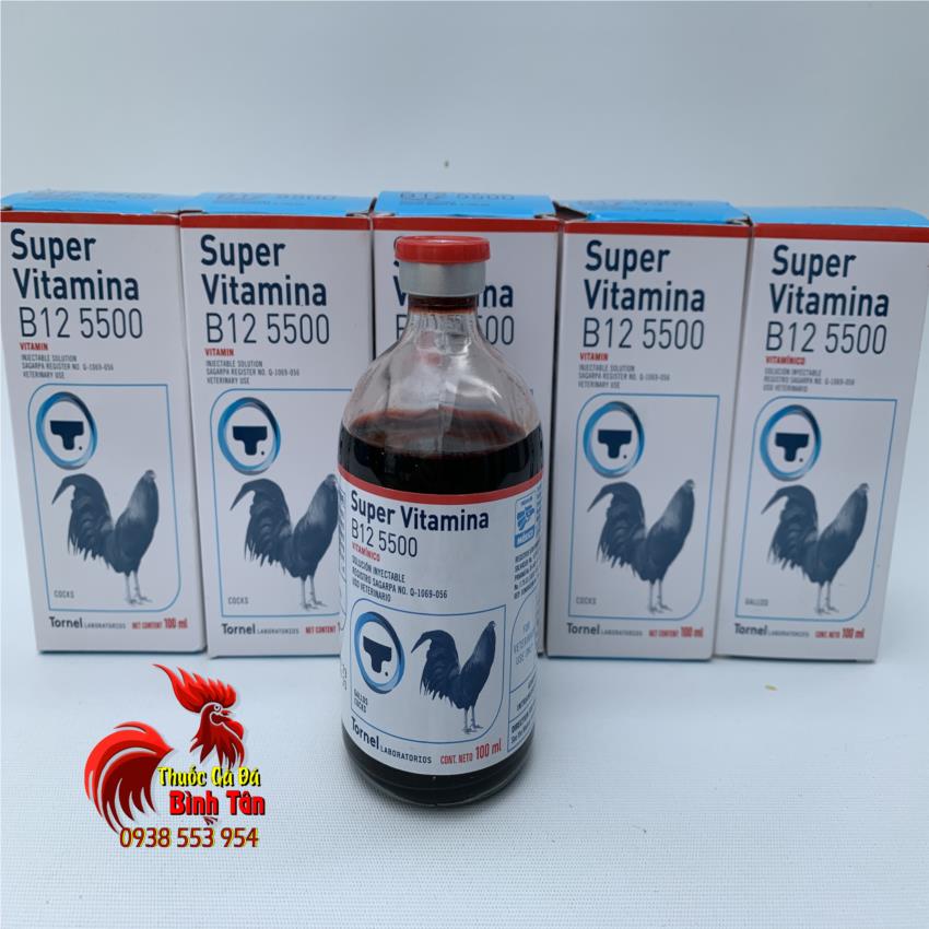 B12 5500 bổ sung chất dinh dưỡng cần thiết cho gà đá