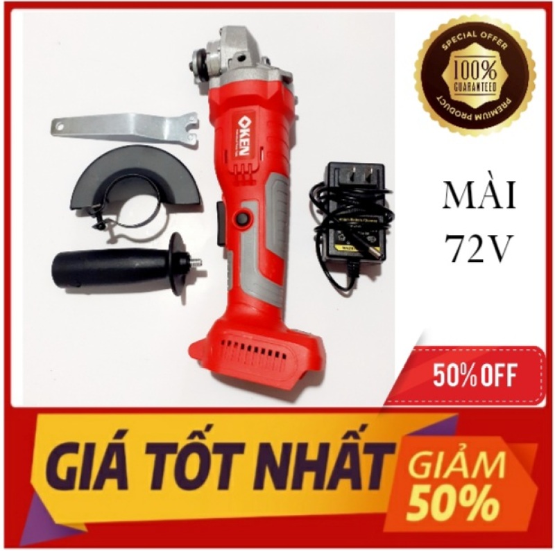 Miễn ship, Thân máy mài góc Ken 72V, chà nhám, làm nhẵn mối hàn, loại bỏ chi tiết thừa sau gia công. than may mai goc, than may mài, may mai goc