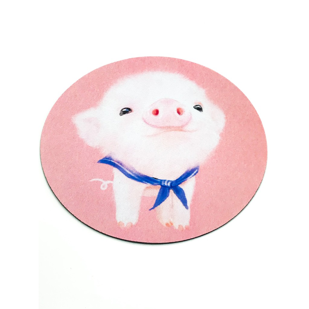 Lót chuột, bàn di chuột hình tròn 20x20 cm chống trượt, chống thấm nước
