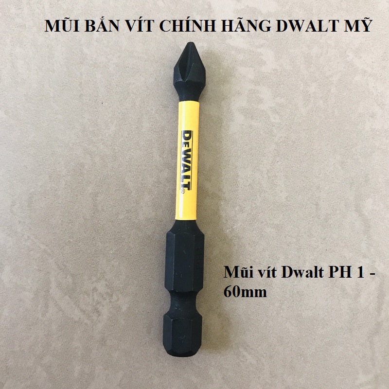 Mũi Vít DeWalt Ph1 Chính Hãng dài 6cm