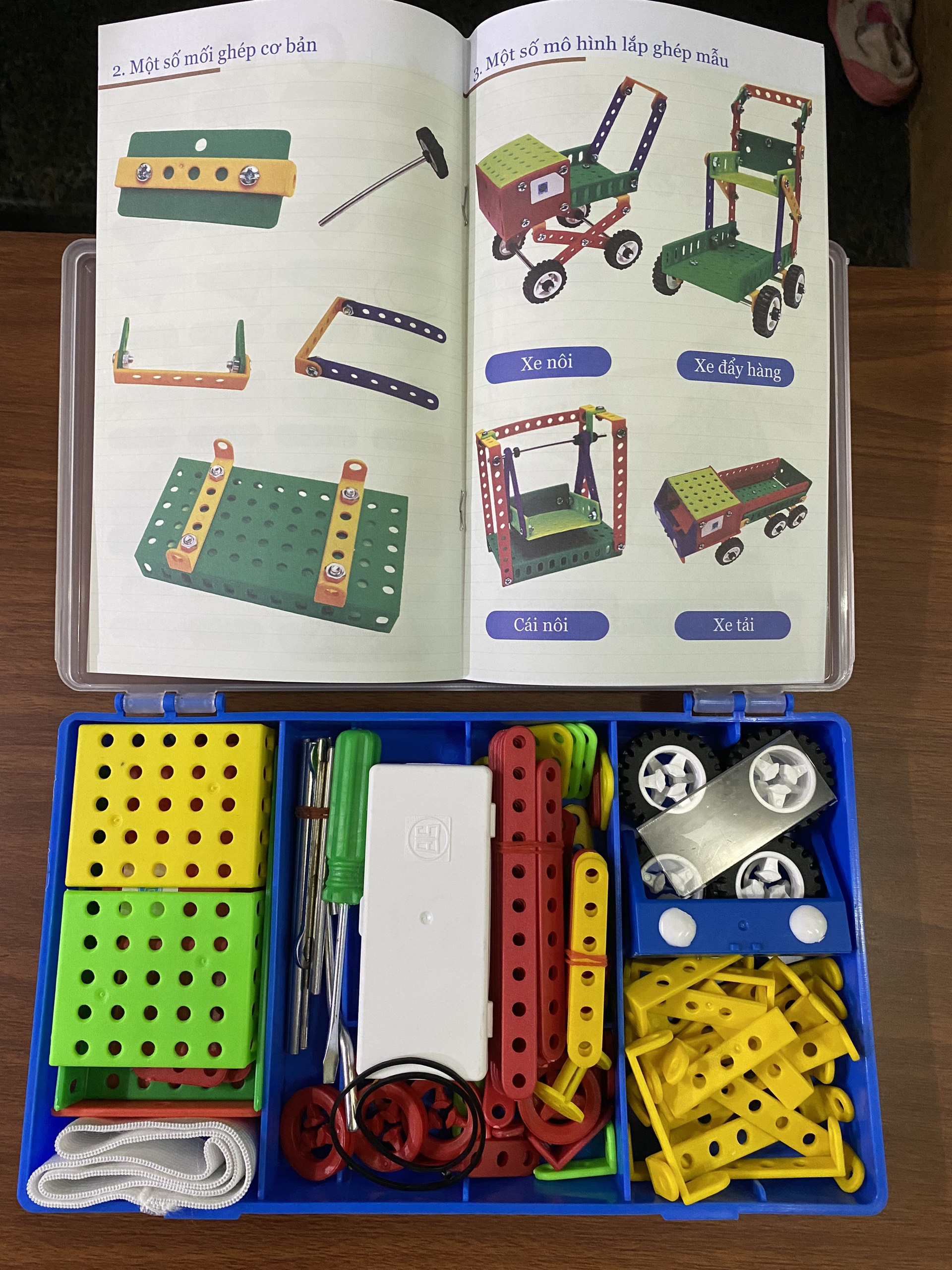 Bộ lắp ráp mô hình kỹ thuật lớp 4-5 - LỚP5