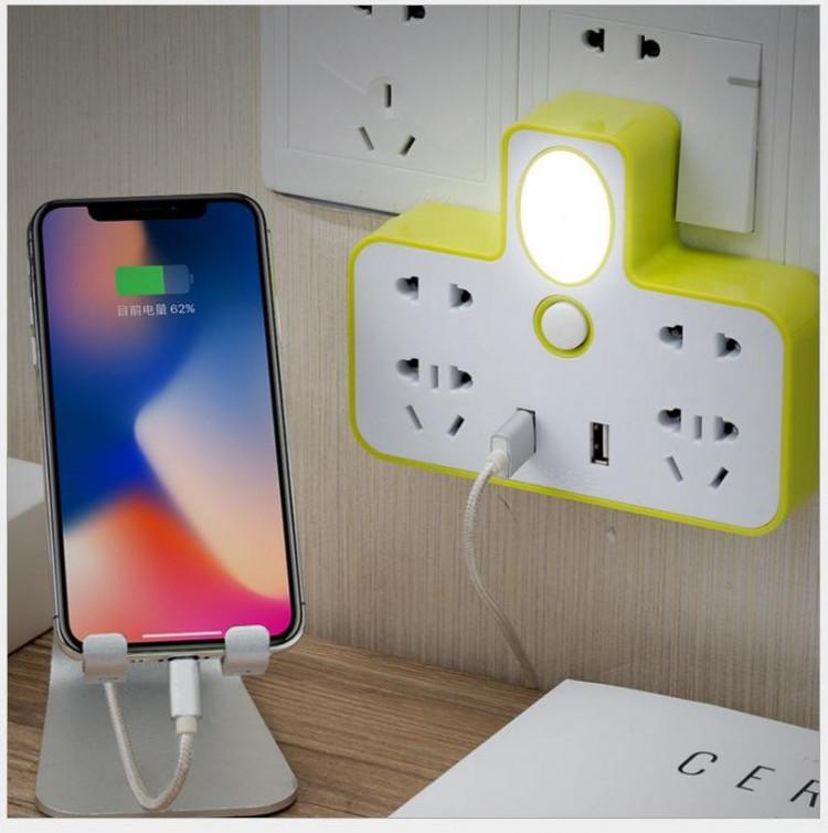 Ổ ĐIỆN CHIA 2 CỔNG USB
