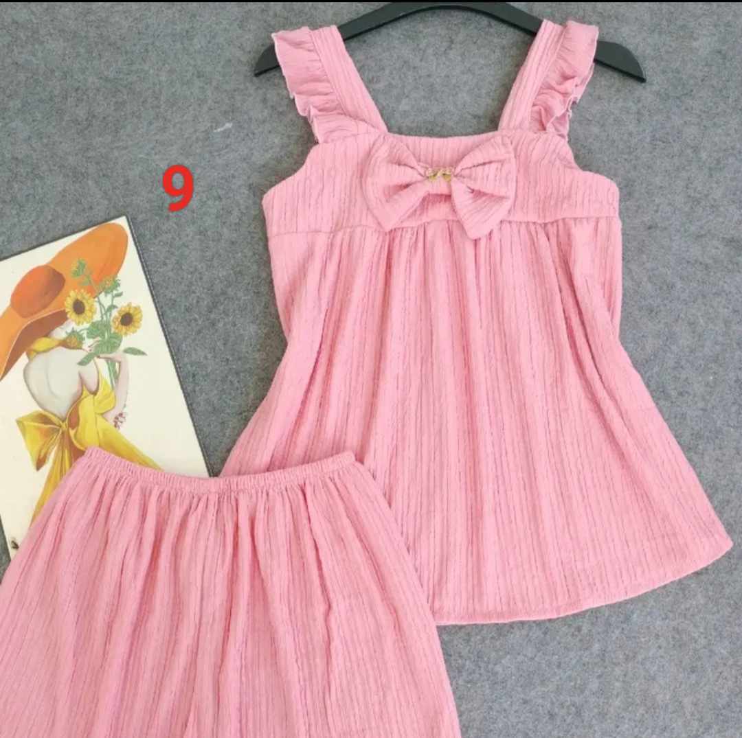 Bộ xốp nhật quần đùi, 40kg đến 58kg, ảnh thật